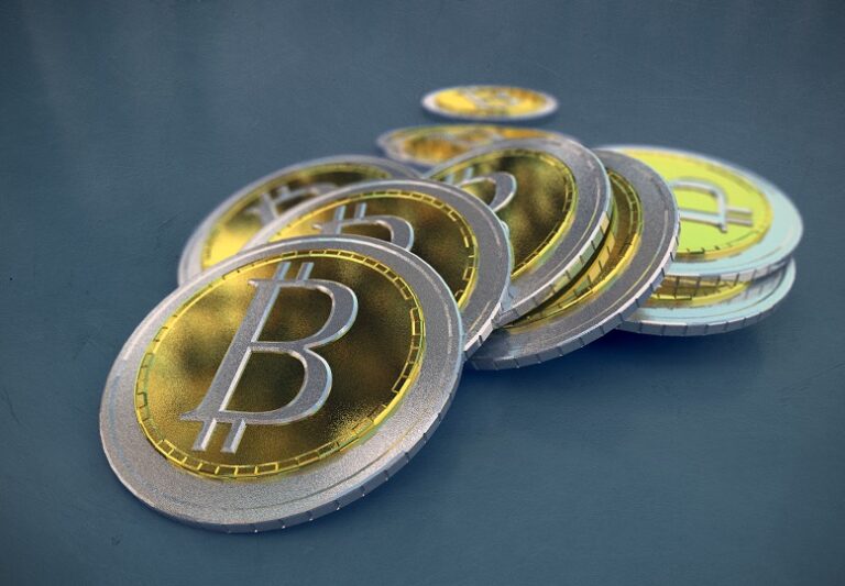Kryptoměna bitcoin - mince - kryptoměny