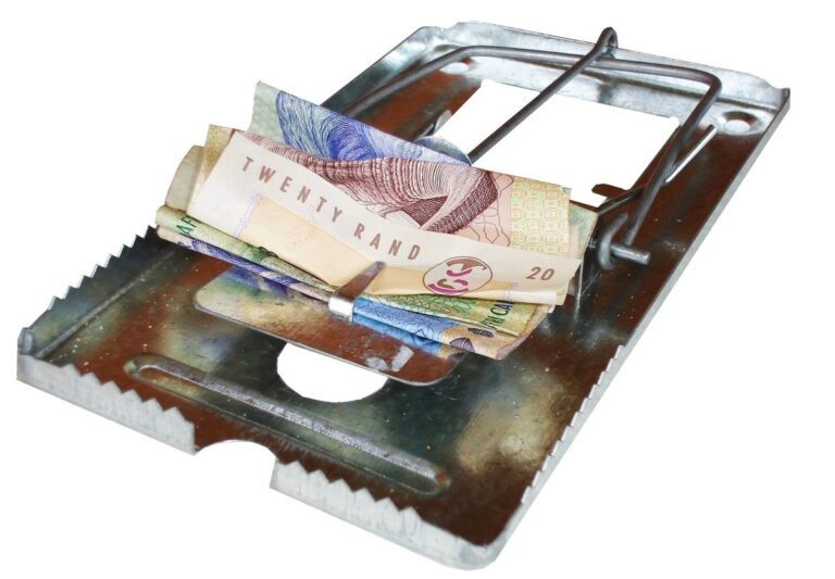 Pastička na peníze - bankovky