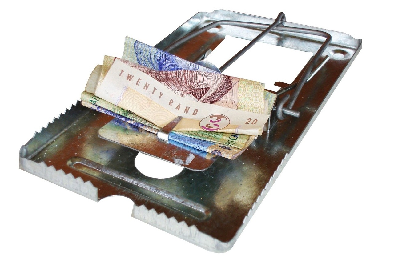 Pastička na peníze - bankovky