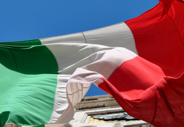 Italská vlajka - Itálie