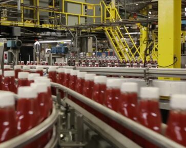 Kraft Heinz - továrna na kečup