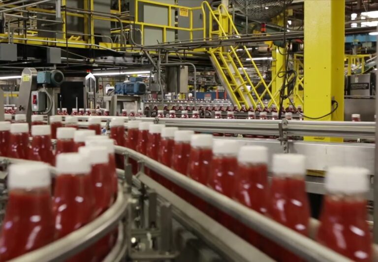 Kraft Heinz - továrna na kečup