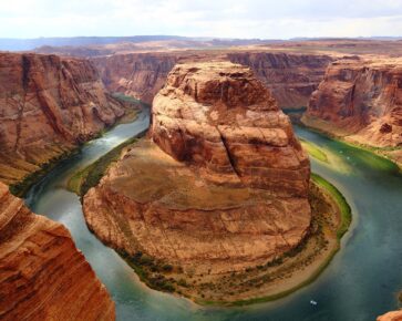 Grand Canyon - Horseshoe bend - největší letošní propad