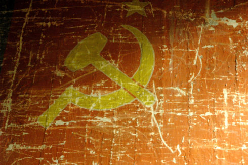 Sovětská vlajka - socialismus - socialistické peklo - SSSR - Sovětský svaz