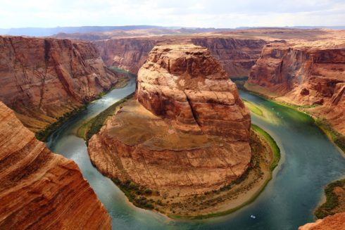 Grand Canyon - Horseshoe bend - největší letošní propad